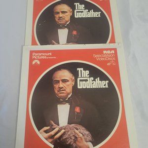 Vintage The Godfather Motion Picture 2-Disc Set RCA Video Discs
